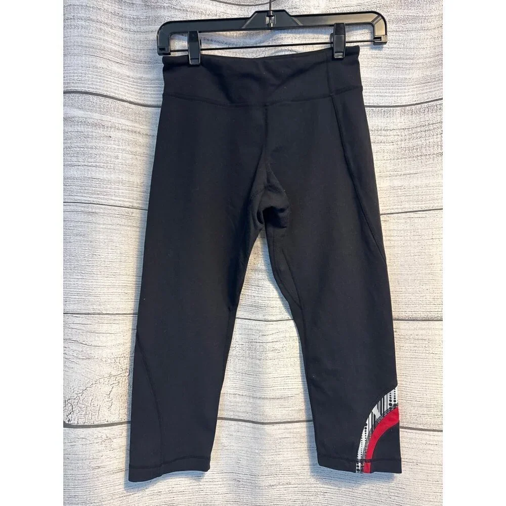 Lululemon Run Inspire Crops with Tie